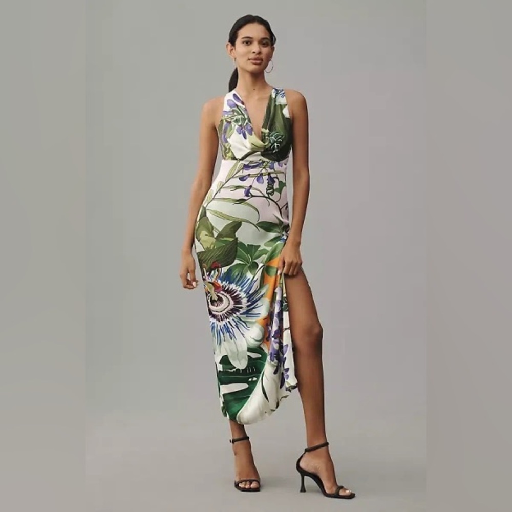 Floral Multicolor Dress Conditions Apply new XS